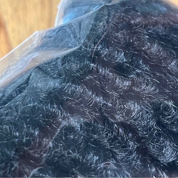 14-inch Afro Kinky Bulk Human Hair with Tool - Picture 4 of 5